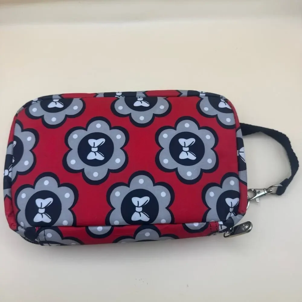 Disney Minnie Mouse Baby Diaper‎ Change Pouch with Matching Changing Pad Inside